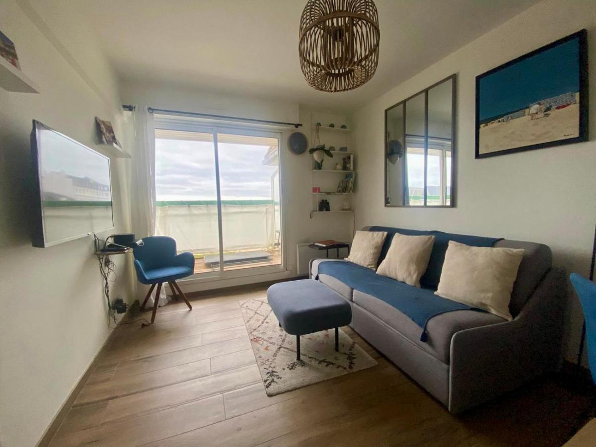 Vue Mer L'Aiglon T2 Balcon Parking Prive Wimereux Exterior foto