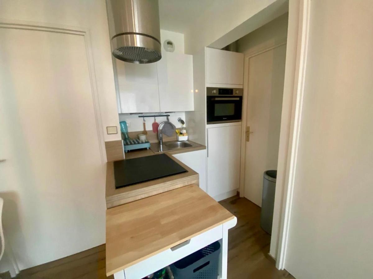 Vue Mer L'Aiglon T2 Balcon Parking Prive Wimereux Exterior foto