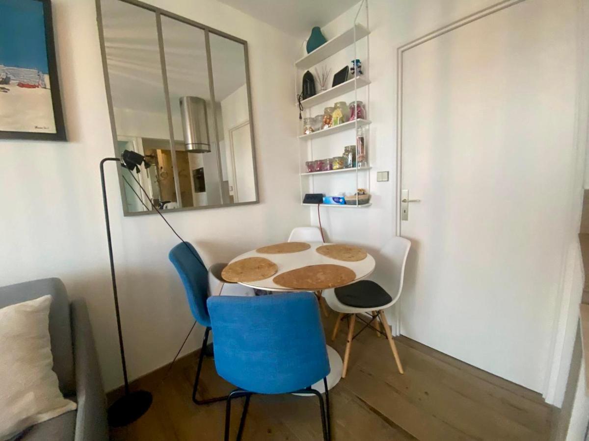 Vue Mer L'Aiglon T2 Balcon Parking Prive Wimereux Exterior foto